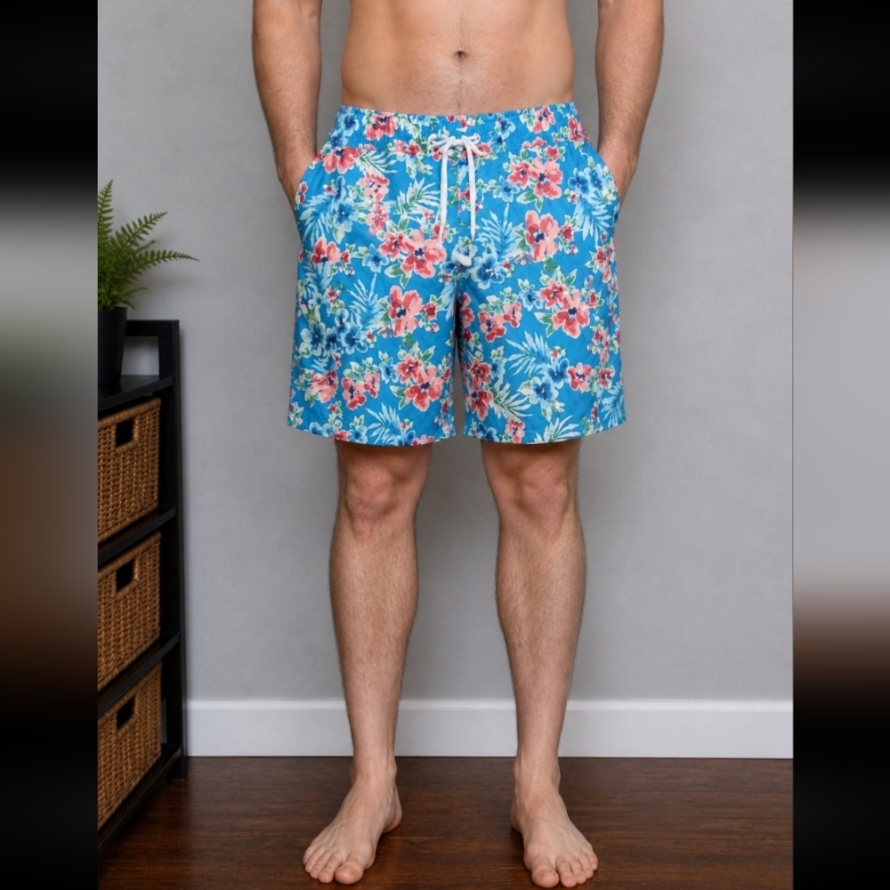KANU SURF Board Shorts Blue Pink Shorts 2X